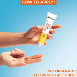 Garnier Kasvojenhoito<Vitamin C* Sheer Glow uv-voide SPF50 samealle iholle 40 ml