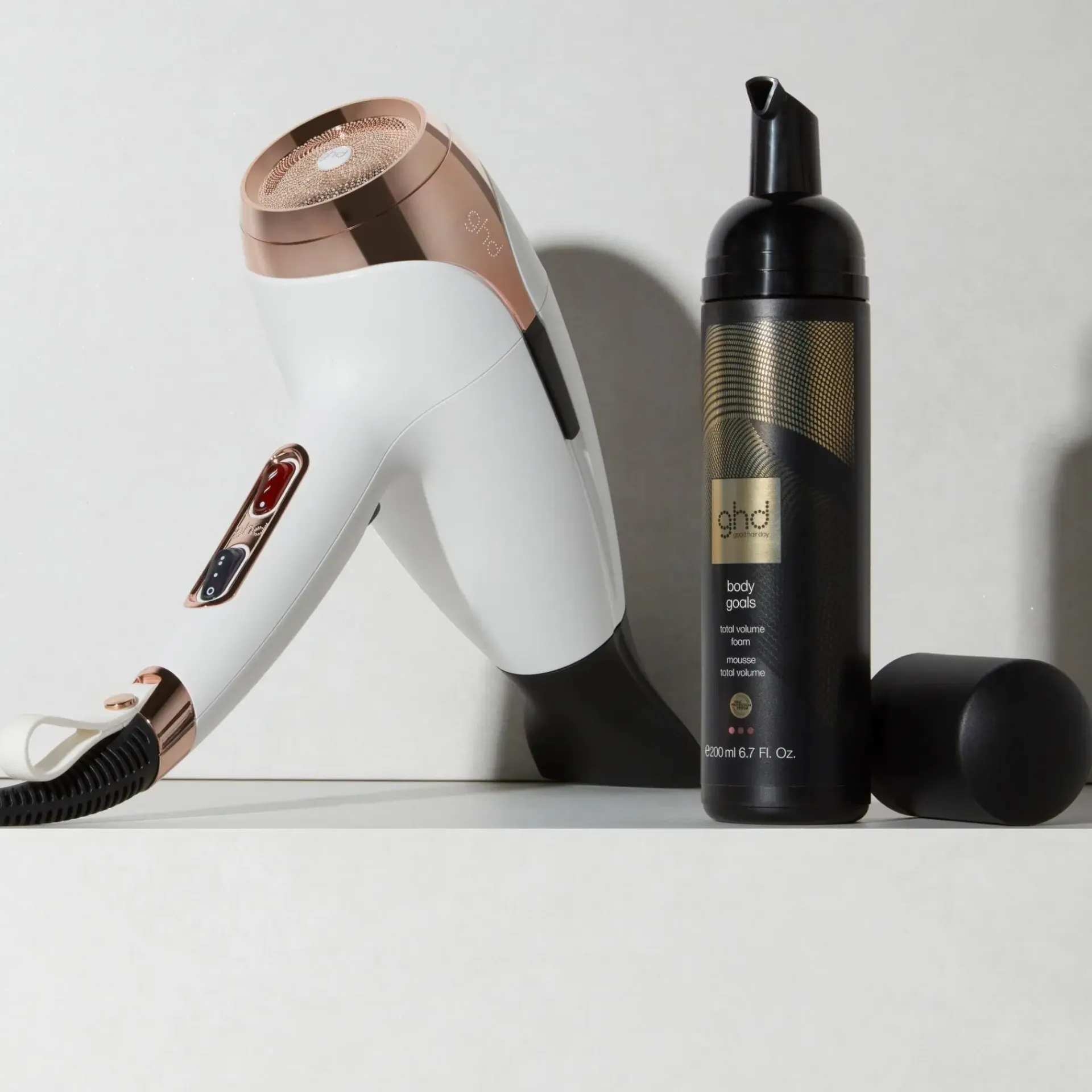 ghd Hiusten Muotoilutuotteet|Kampaamotuotteet<Body Goals - Total Volume Foam muotoiluvaahto 200 ml