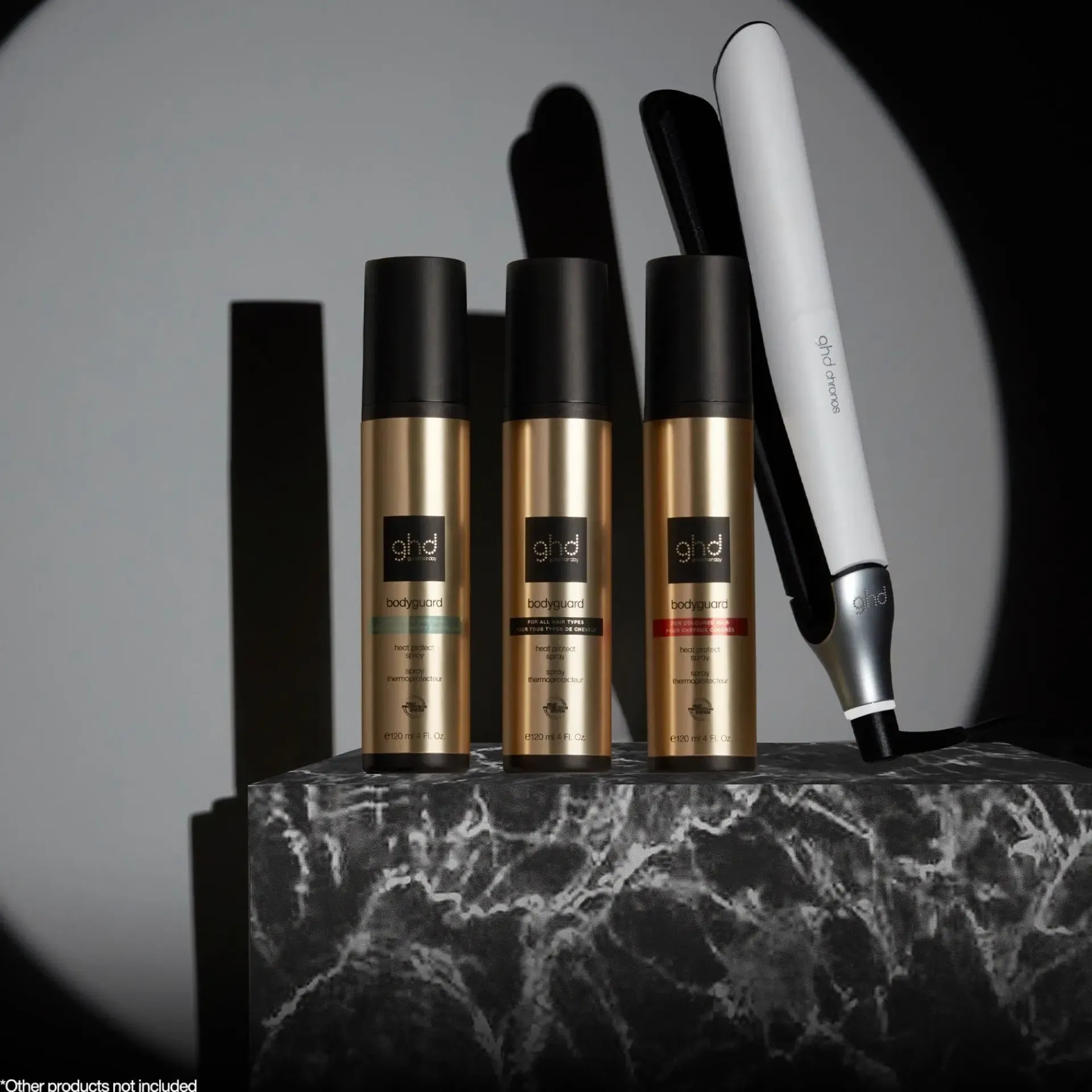 ghd Hiusten Muotoilutuotteet|Kampaamotuotteet<bodyguard heat protect spray fine and thin hair lämpösuojasuihke hennoille hiuksille 120 ml