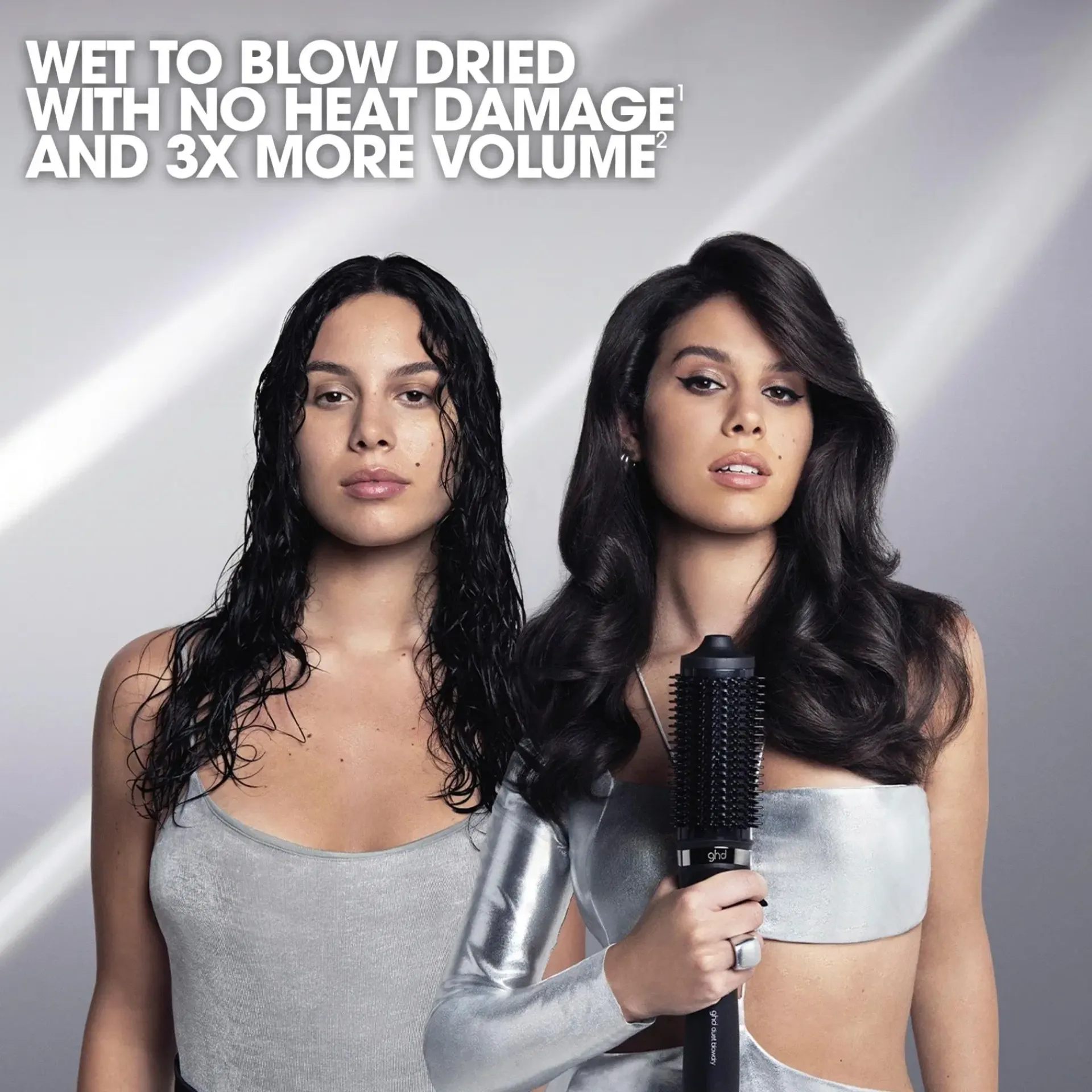 ghd Hiusten Muotoilulaitteet<Duet Blow Dry 2-in-1 Hair Dryer Brush White lämpökiharrin