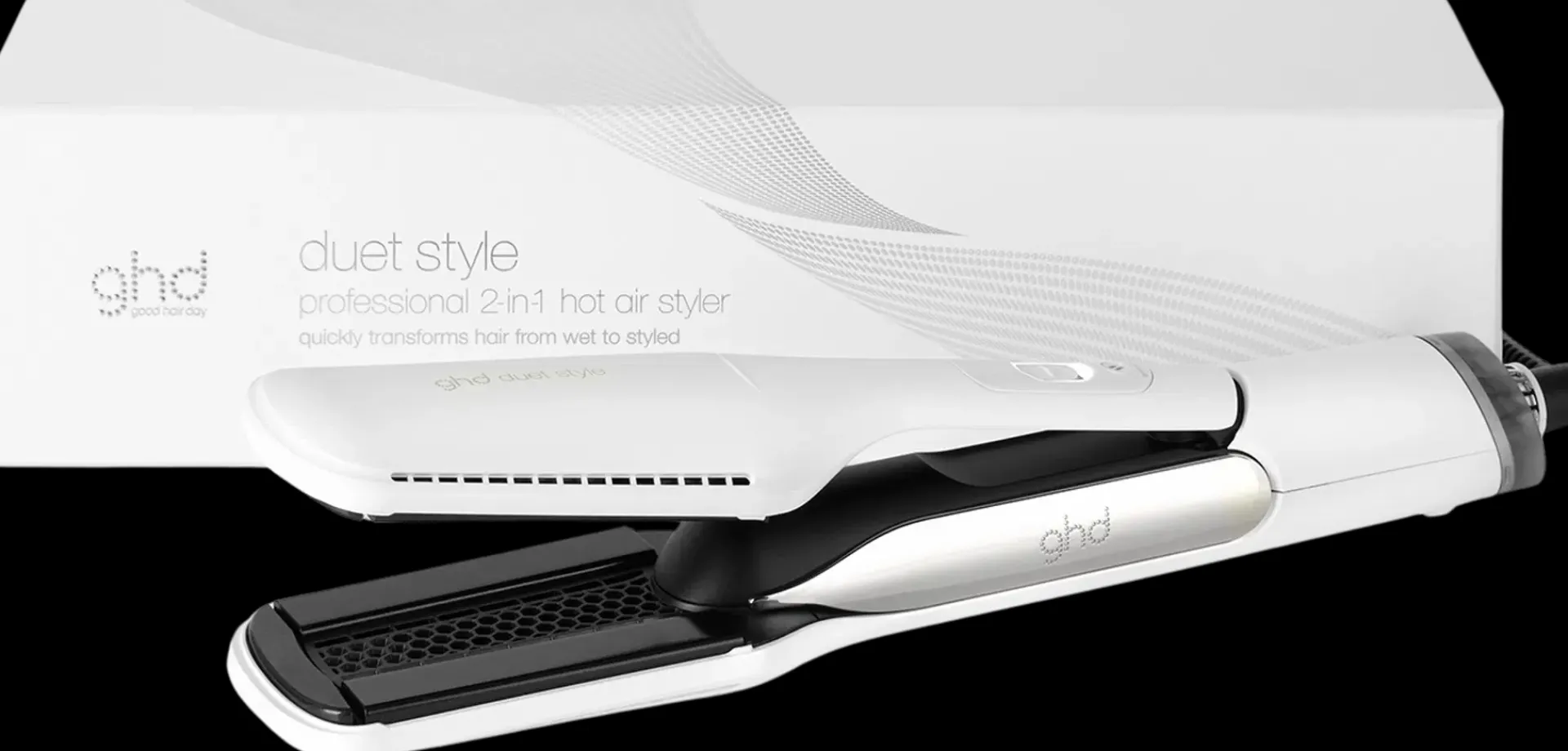 ghd Hiusten Muotoilulaitteet<duet style White kuivaava muotoilurauta