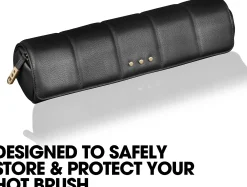 ghd Hiusten Muotoilulaitteet<2-in-1 Heat-Resistant Hot Brush Bag & Mat säilytyslaukku