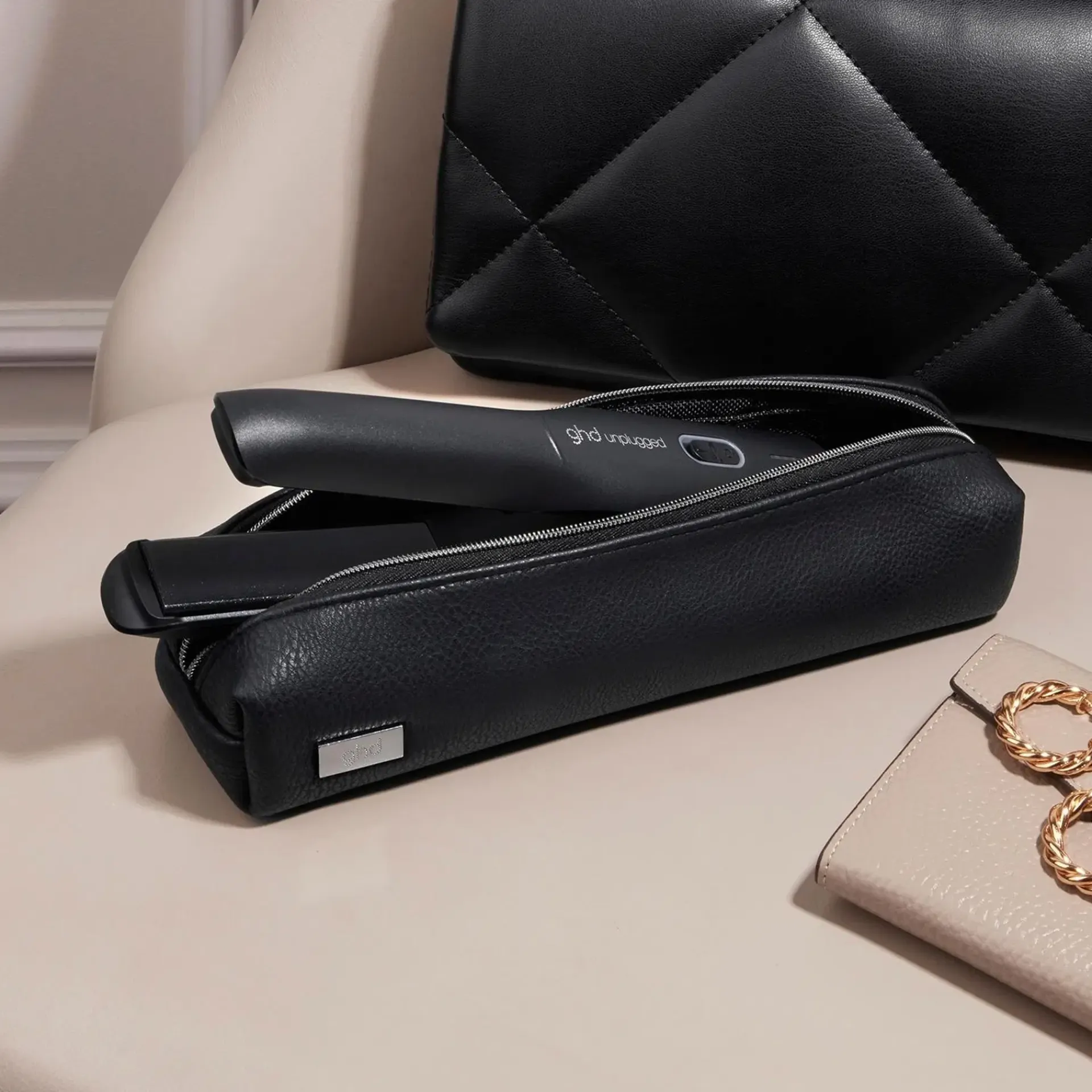 ghd Hiusten Muotoilulaitteet<unplugged cordless styler black langaton muotoilurauta