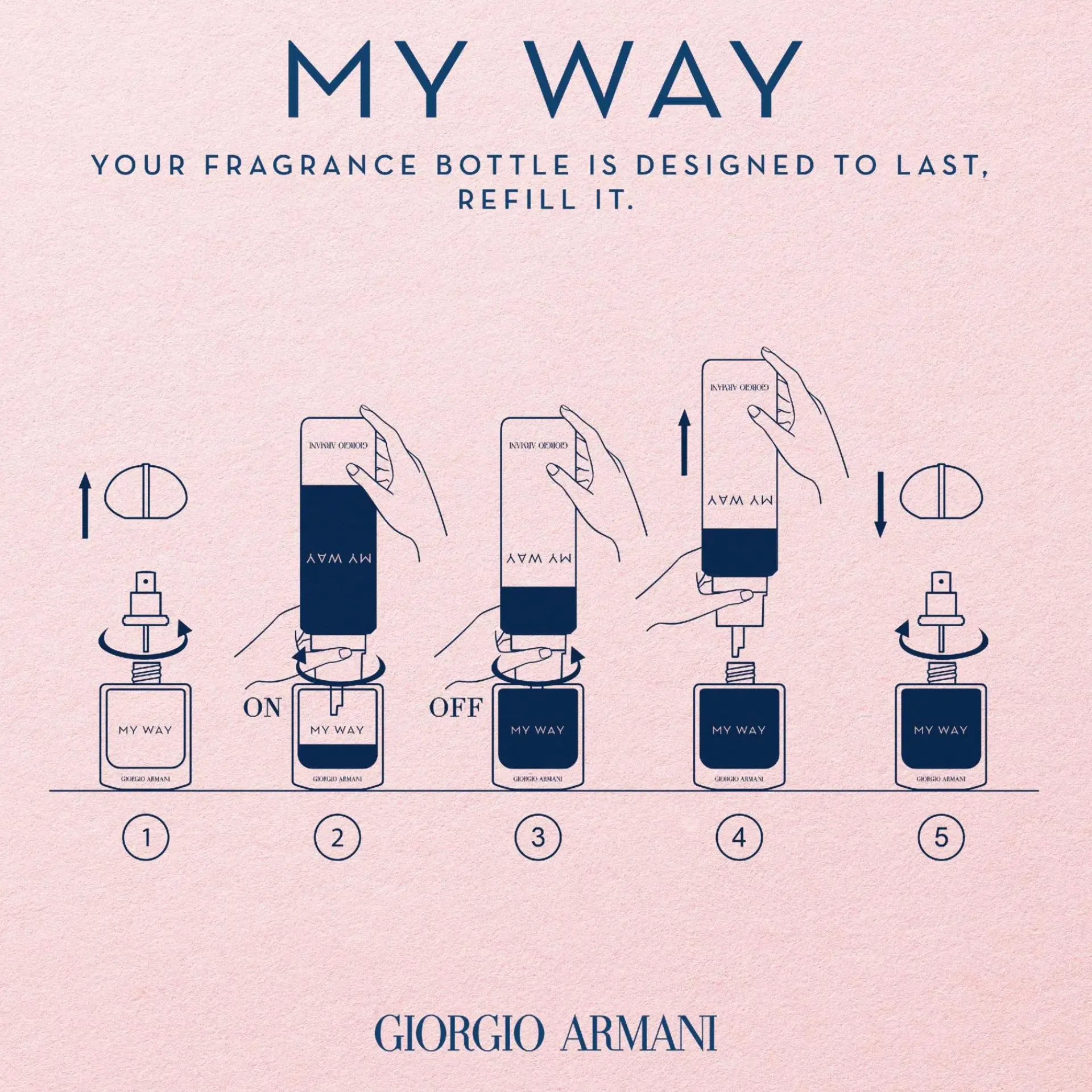Armani Nuorten Naisten Hajuvedet|Hajuvedet<Giorgio My Way EdP tuoksu 30 ml