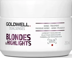 Goldwell Hiusnaamiot Ja -Tehohoidot|Hiustenhoito<Dualsenses Blondes & Highlights 60sec Treatment tehohoito 200 ml