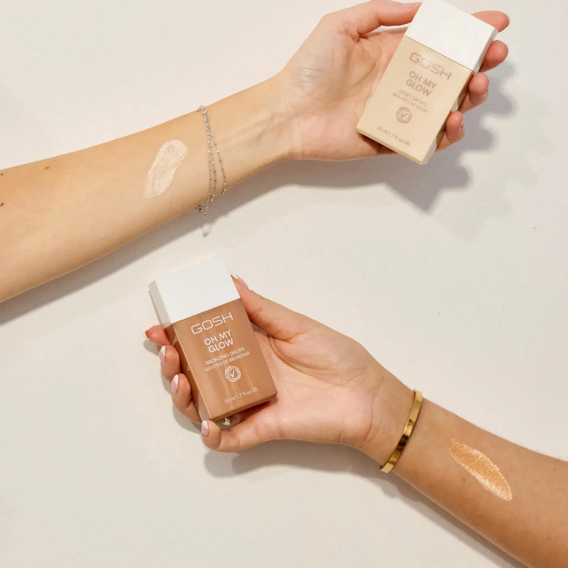 GOSH Kasvomeikit<Oh My Glow 002 Dewy Drops aurinkotipat 50ml