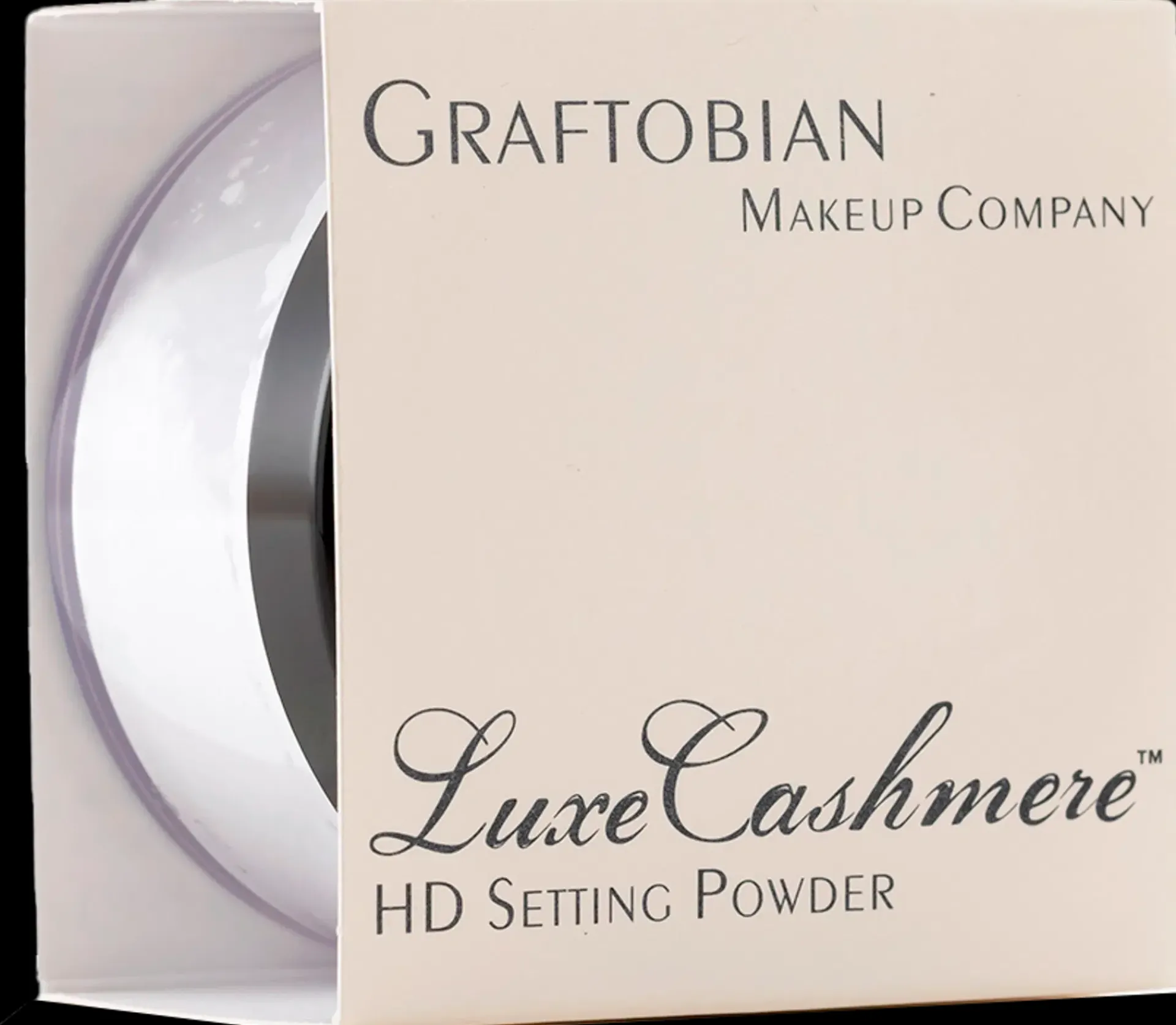 Graftobian Kasvomeikit<HD Creme Lux Cashmere irtopuuteri 20g Coconut Cream