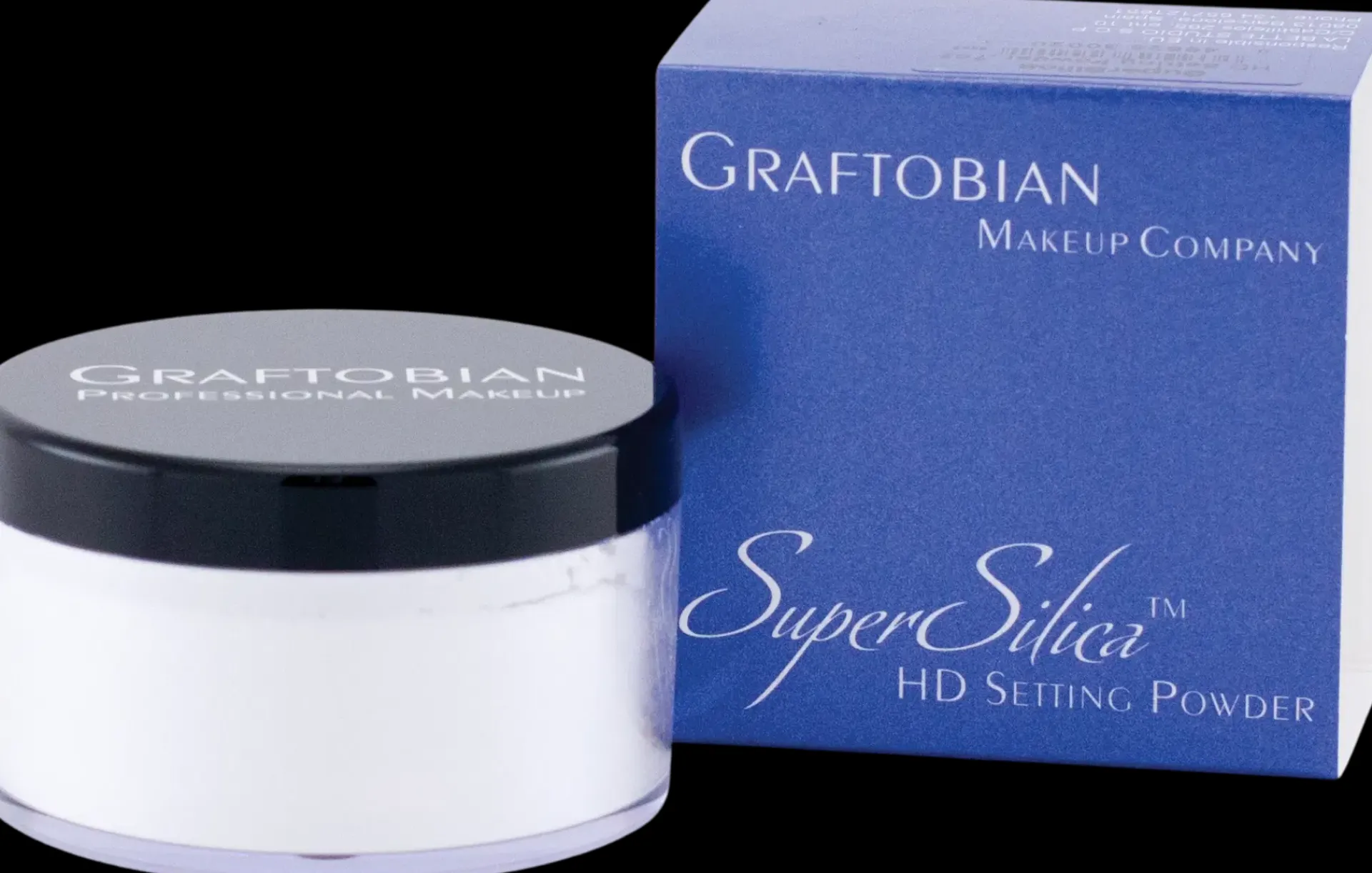 Graftobian Kasvomeikit<HD Super Silica meikin kiinnityspuuteri 28g Translucent
