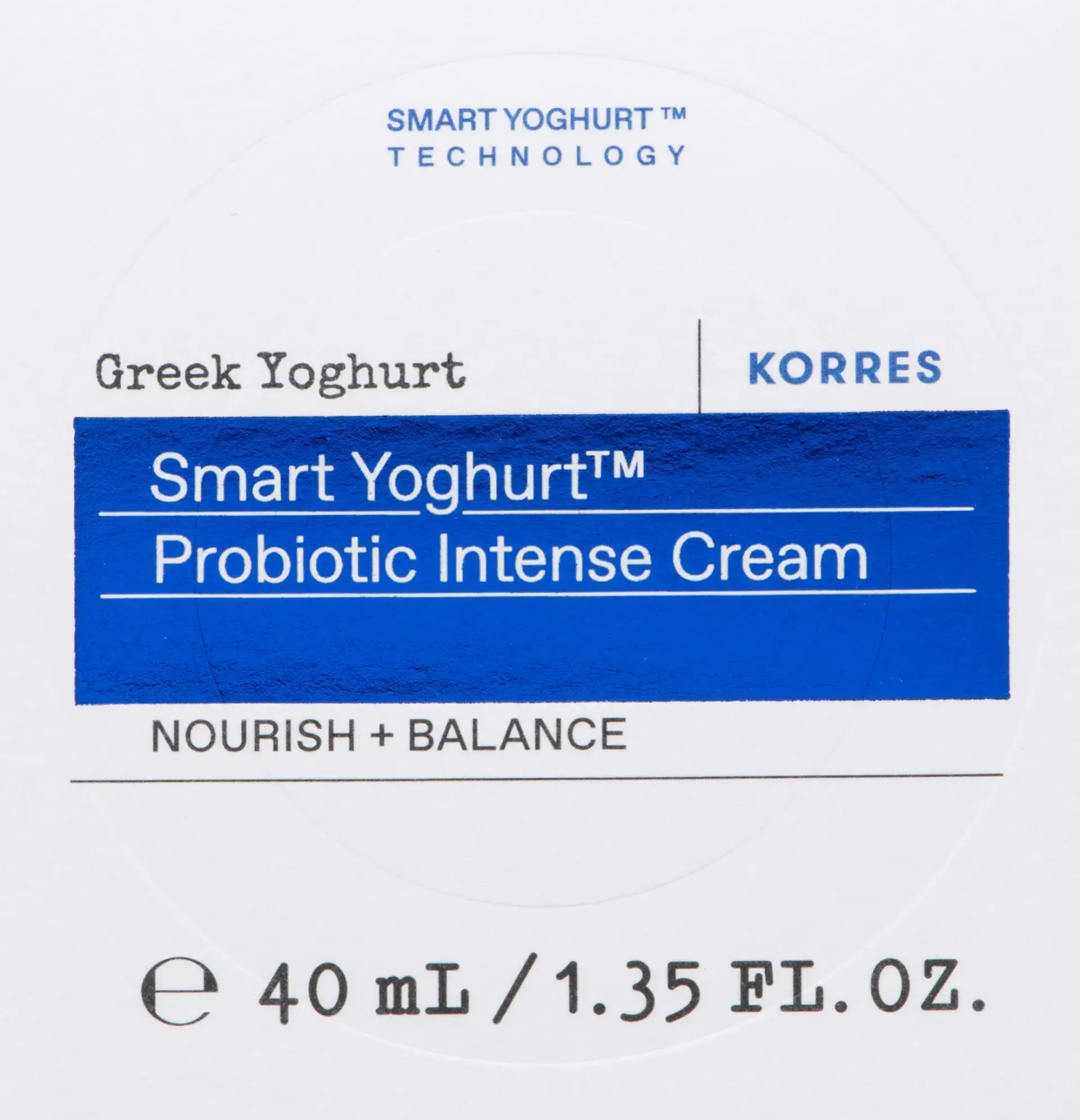 Korres Kasvojenhoito<Greek Yoghurt Smart Probiotic Intense päivävoide kuivalle iholle 40ml
