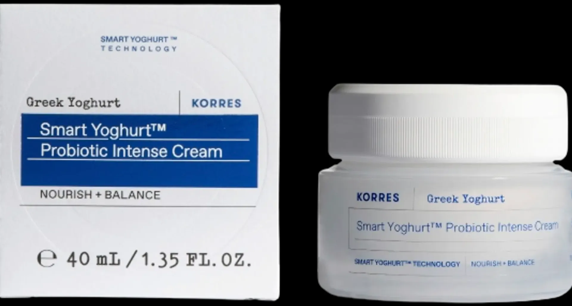 Korres Kasvojenhoito<Greek Yoghurt Smart Probiotic Intense päivävoide kuivalle iholle 40ml
