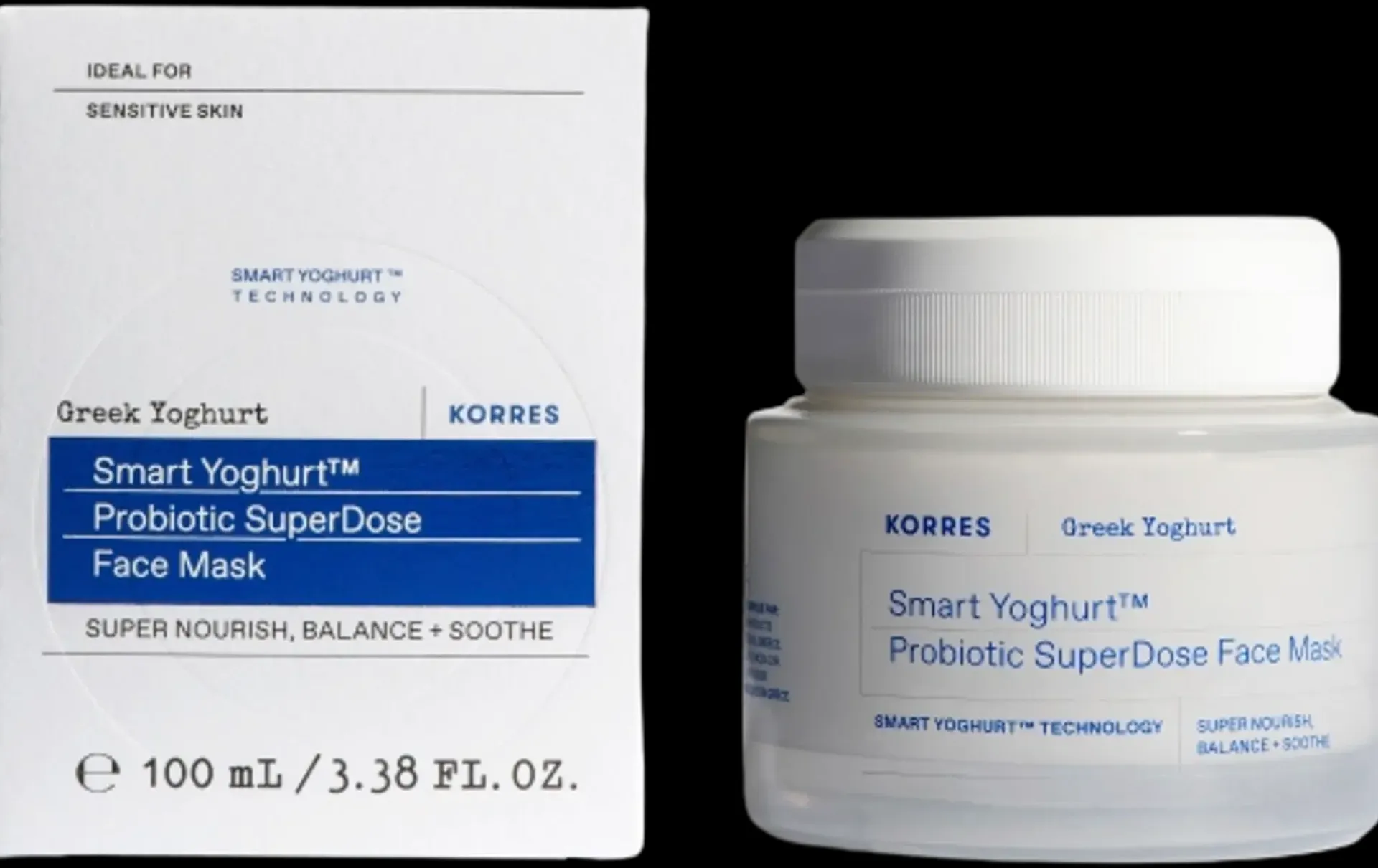 Korres Kasvojenhoito<Greek Yoghurt Smart Superdose kasvonaamio 100ml