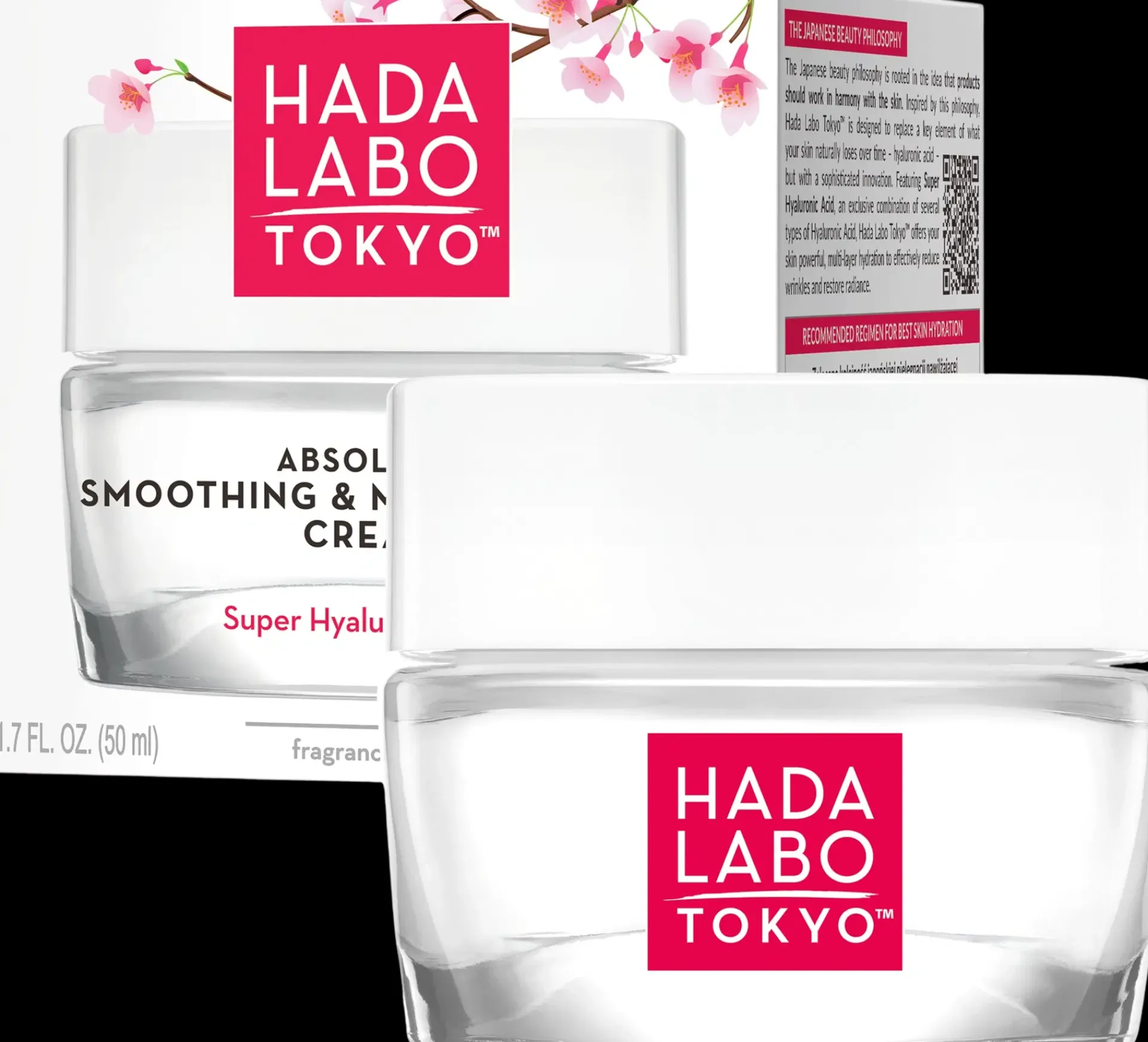 Hada Labo J-Beauty|Kasvojenhoito<Absolute Smoothing & Moisturising Cream kosteusvoide 50ml