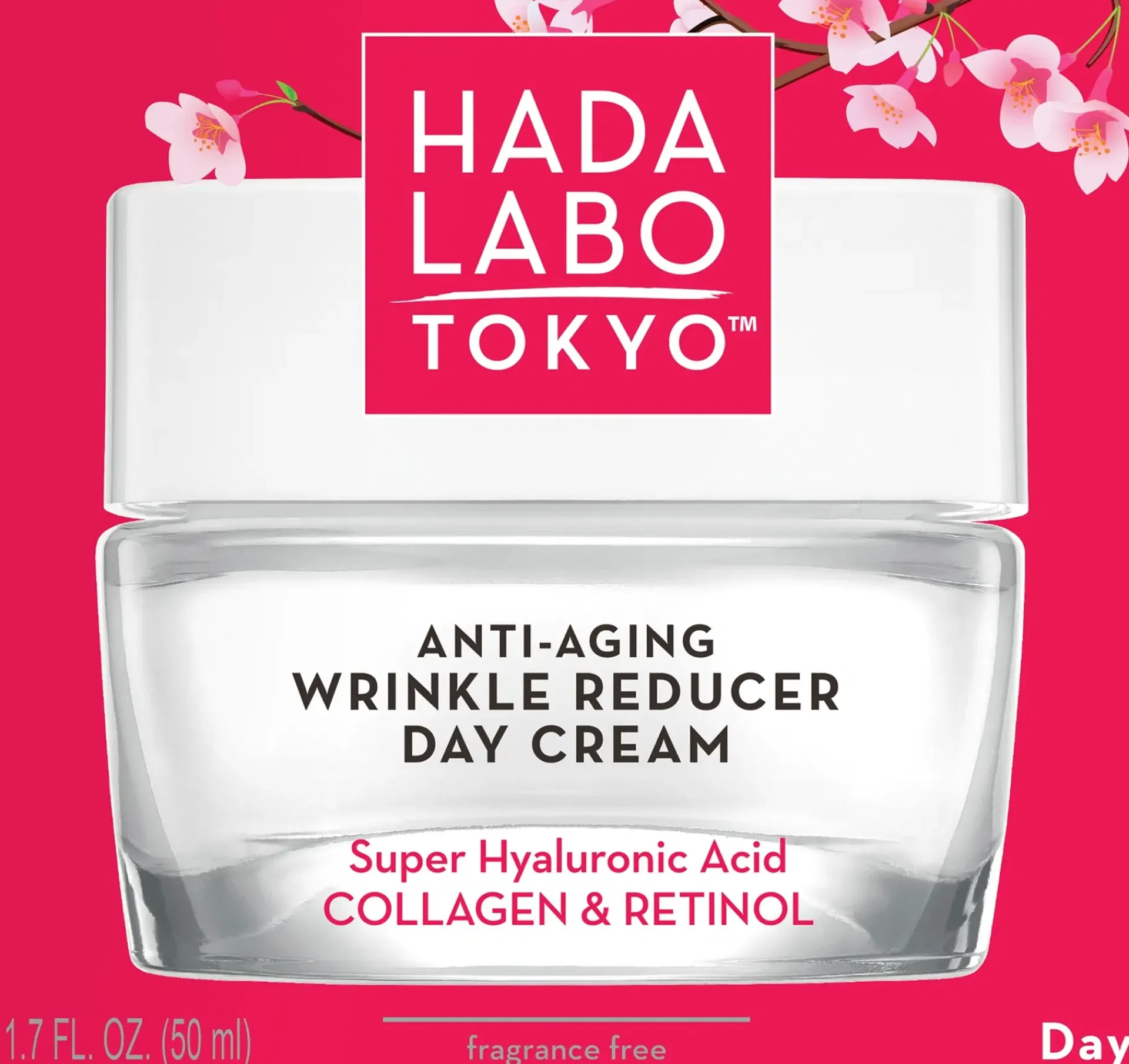 Hada Labo J-Beauty|Kasvojenhoito<TOKYO Anti-Aging Wrinkle Reducer Day Cream päivävoide 50ml