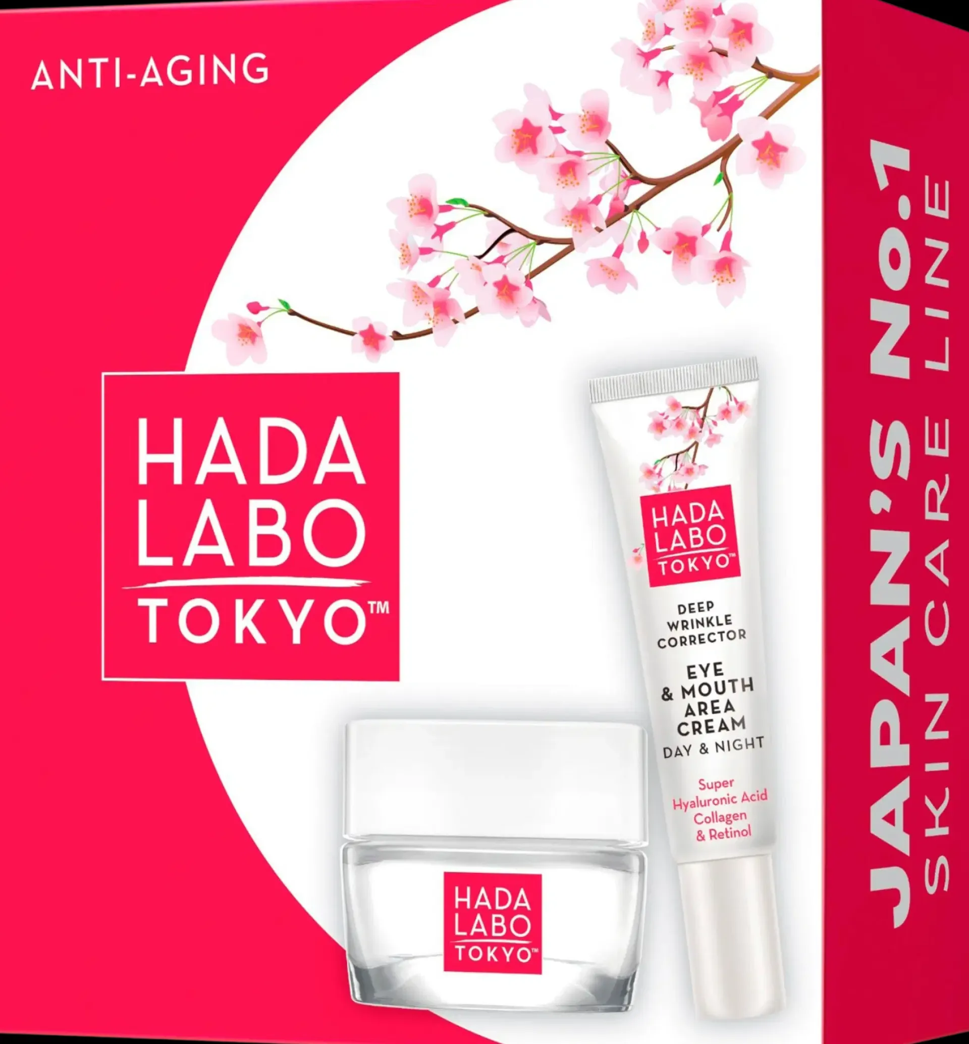 Hada Labo Ihonhoitopakkaukset<TOKYO Anti-Aging Gift Set