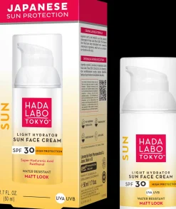 Hada Labo J-Beauty|Kasvojenhoito<TOKYO Light Hydrator Sun Face Cream SPF 30 aurinkovoide kasvoille 50ml