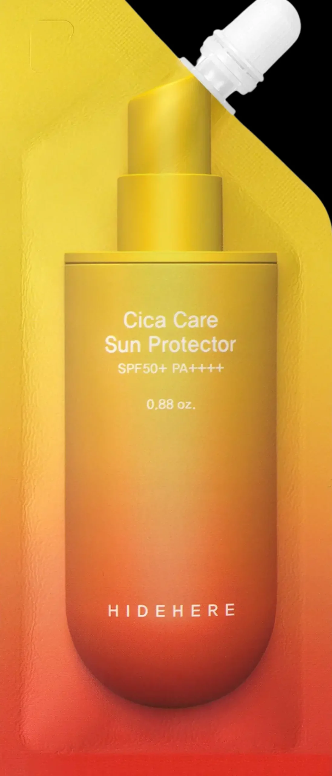 HIDEHERE Korealainen Ihonhoito|Matkakokoiset Tuotteet<Cica Care Sun Protector- SPF50 voide 25ml