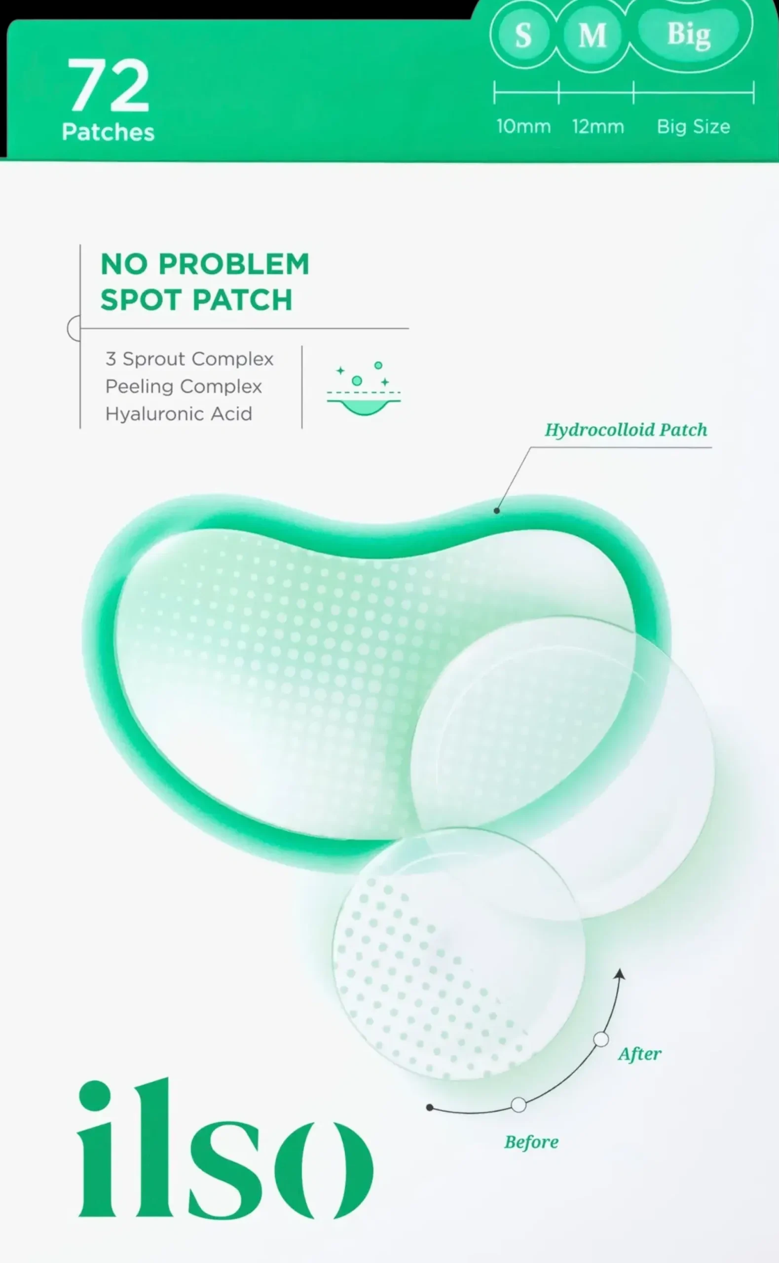 Ilso Kasvojenhoito<No Problem Spot Patch-Finnilaastarit