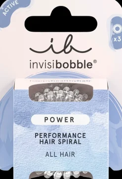 invisibobble Hiustarvikkeet<POWER Crystal Clear hiuslenkki