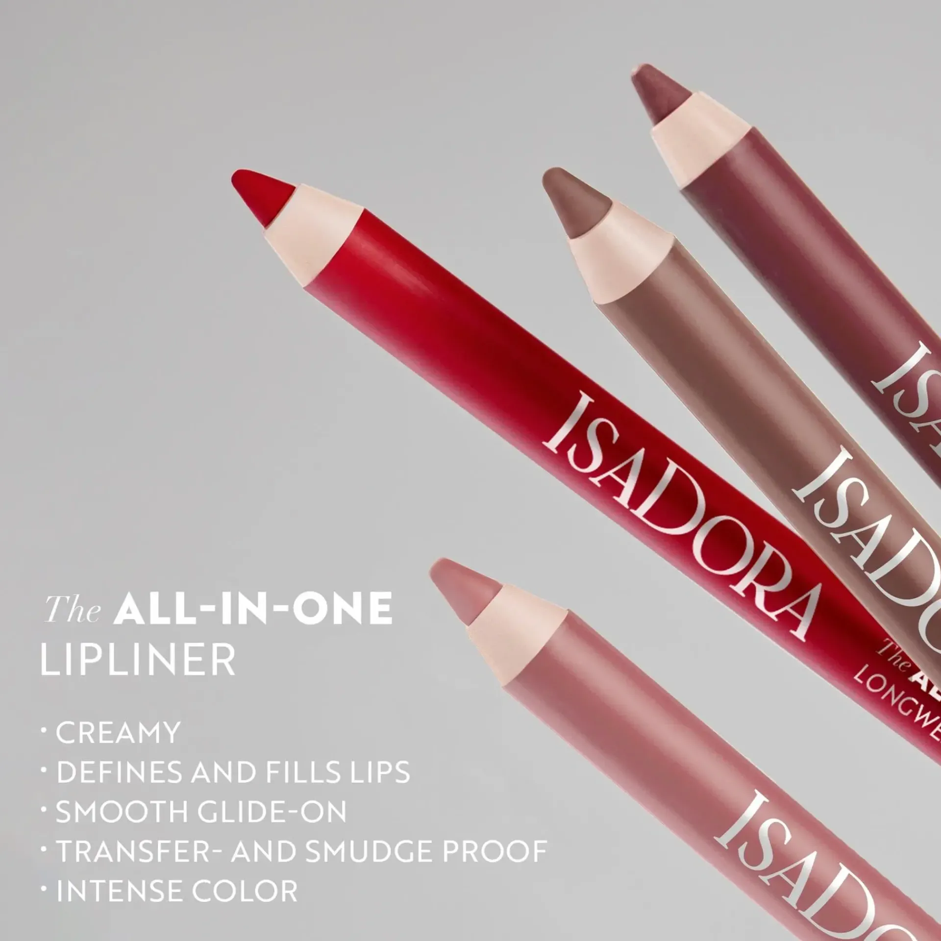 IsaDora Hajusteettomat Meikit|Huulimeikit<All-in-One Lipliner 1,2 ml