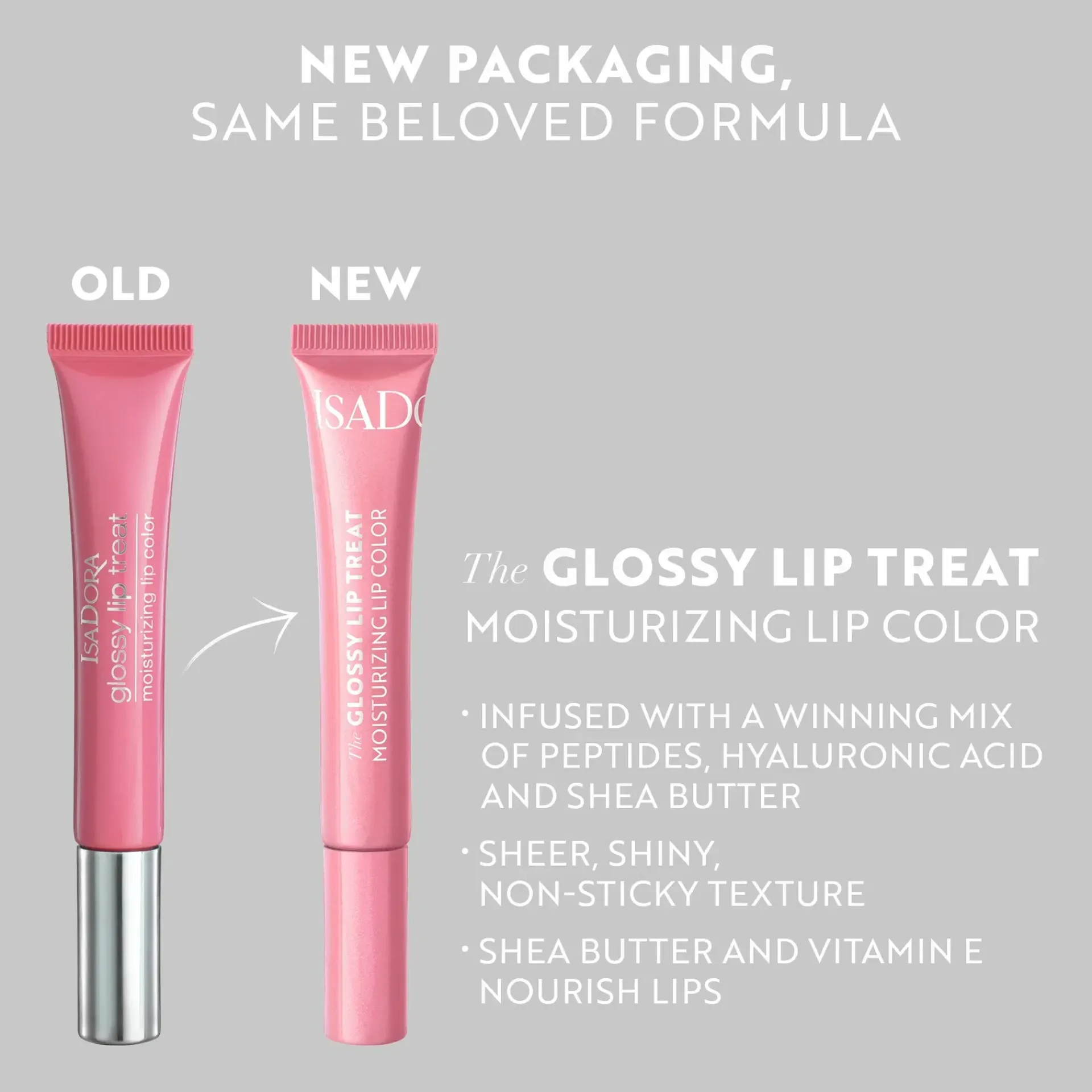 IsaDora Hajusteettomat Meikit|Huulimeikit<Glossy Lip Treat huulikiilto 63 Rooibos Blush 13 ml