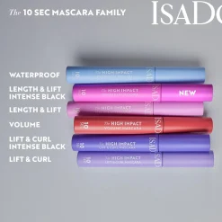 IsaDora Silmämeikit<The 10 Sec High Impact Length & Lift Mascara 02 Intense Black 9 ml