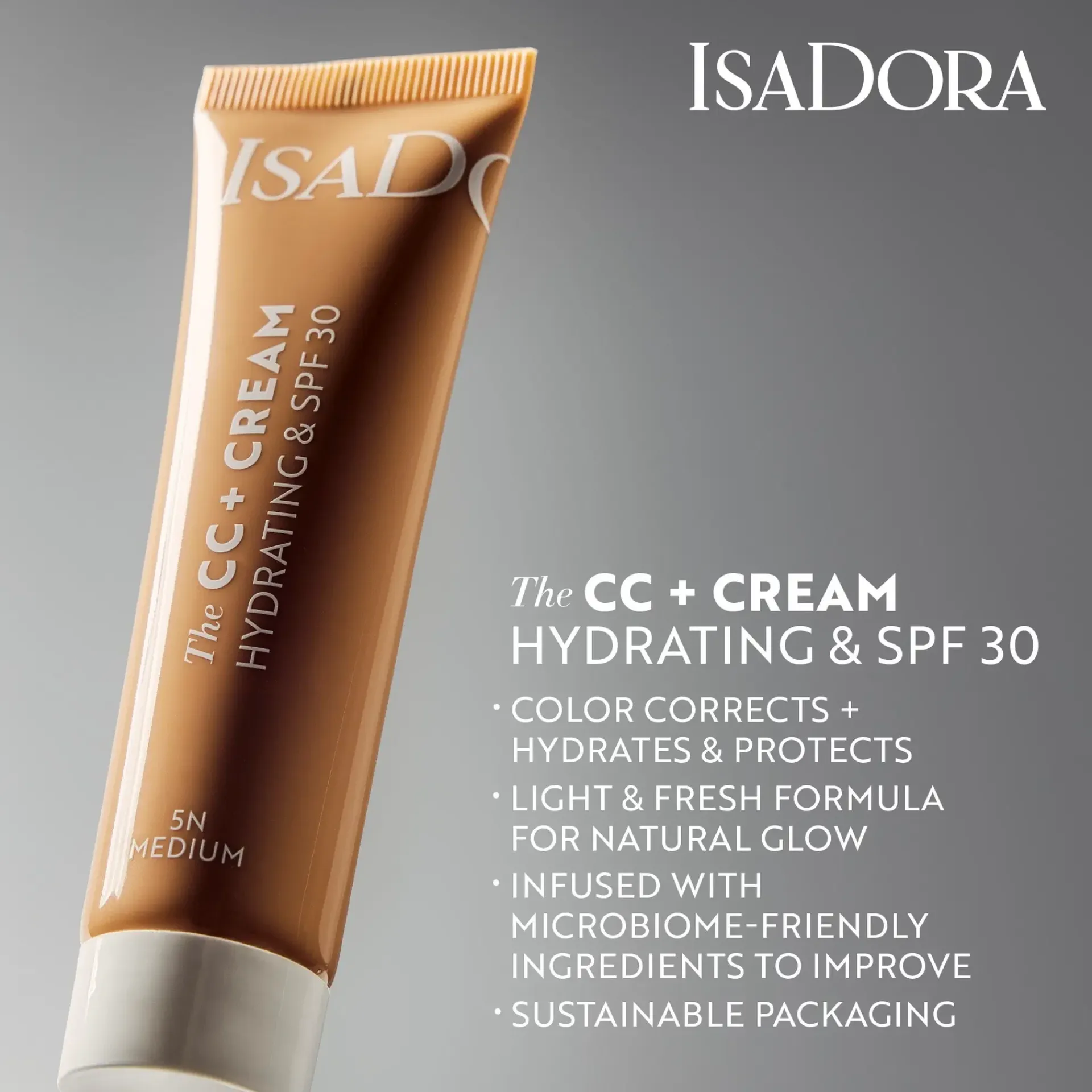 IsaDora Kasvomeikit<The CC + Cream 30 ml