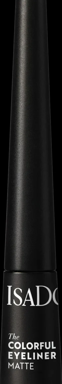 IsaDora Silmämeikit<The Colorful Eyeliner nestemäinen silmänrajauskynä 2,5 ml 10 Black BLACK