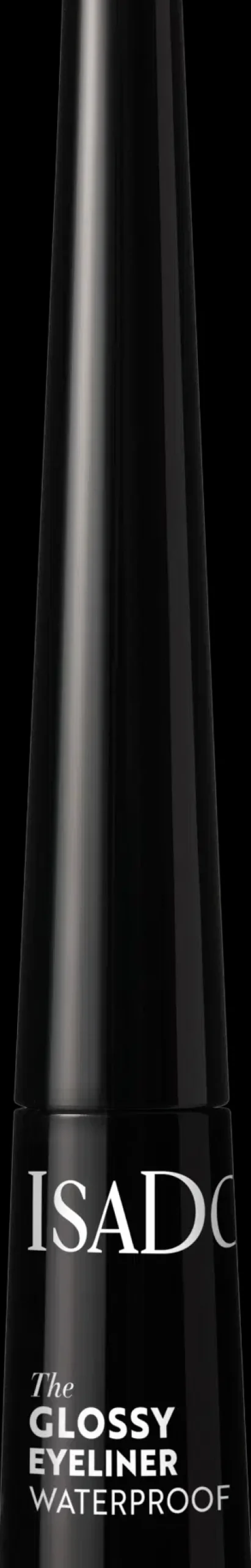 IsaDora Silmämeikit<The Glossy Eyeliner nestemäinen rajauskynä 2,5 ml 40 Chrome Black Chrome Black