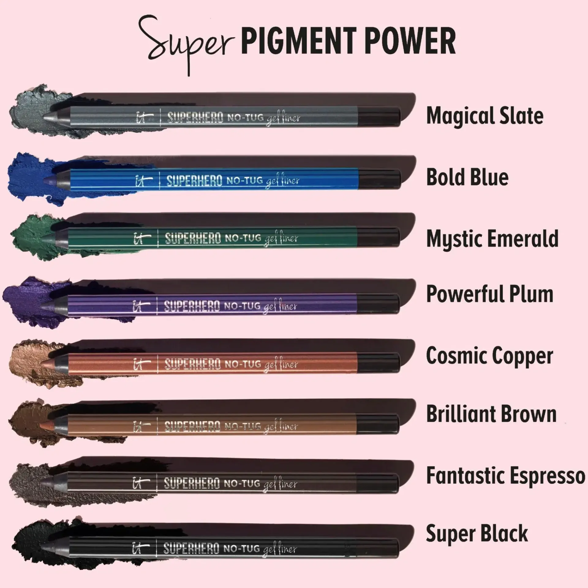IT Cosmetics Silmämeikit<Superhero No-Tug Waterpfoof Gel EyeLiner silmänrajauskynä 11,5 g