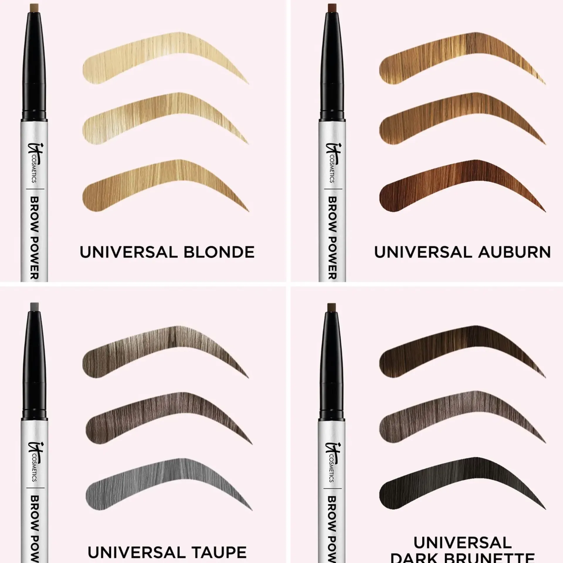 IT Cosmetics Silmämeikit<Universal Eyebrow Power Pencil kulmakynä 0,16 g Universal Taupe