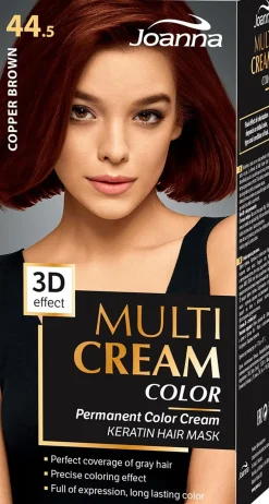 Joanna Hiusvärit<Multi Cream hiusväri 44,5 Coper brown permanent