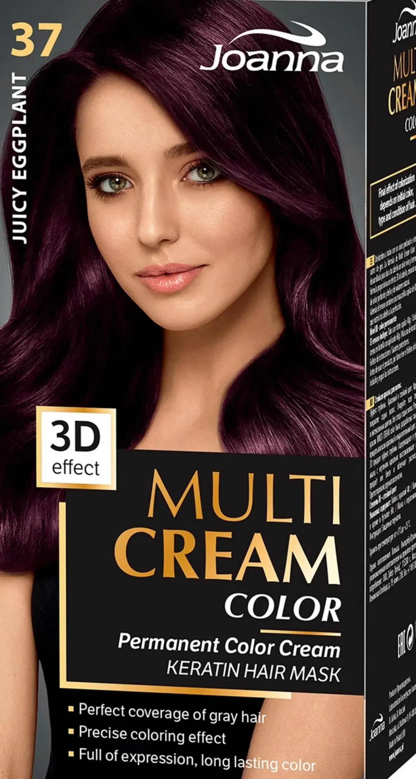 Joanna Hiusvärit<Multi Cream hiusväri 37 Juicy eggplant permanent