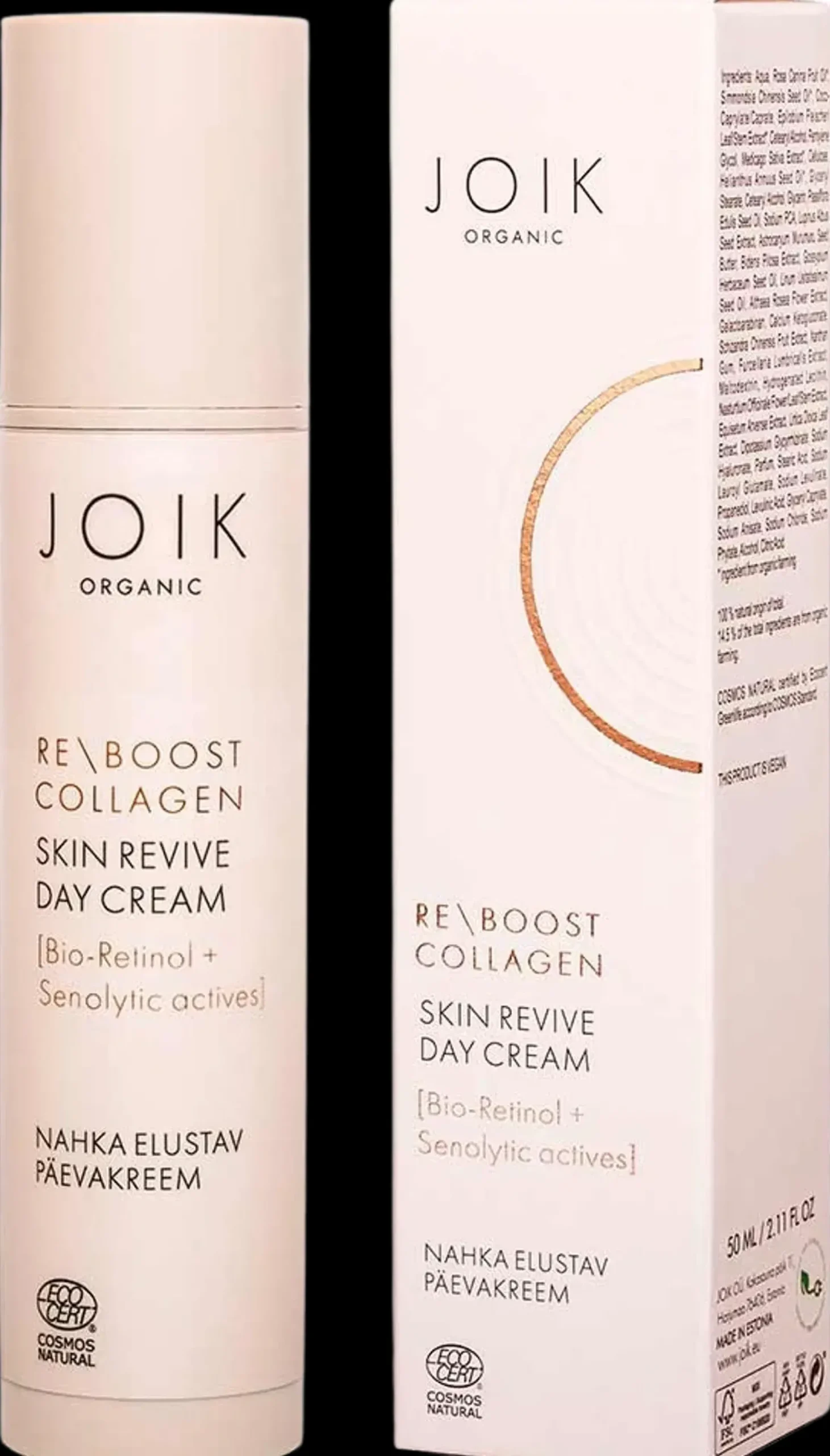 JOIK Organic Ihonhoito|Kasvojenhoito<Re-boost Collagen Skin Revive Day Cream Päivävoide 50 ml