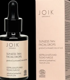 JOIK Organic Ihonhoito|Aurinkotuotteet<Sunless Tan Facial Drops Itseruskettavat Kasvotipat 30 ml