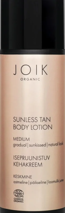 JOIK Organic Ihonhoito|Aurinkotuotteet<Sunless Tan Body Lotion Itseruskettava voide Medium 150 ml