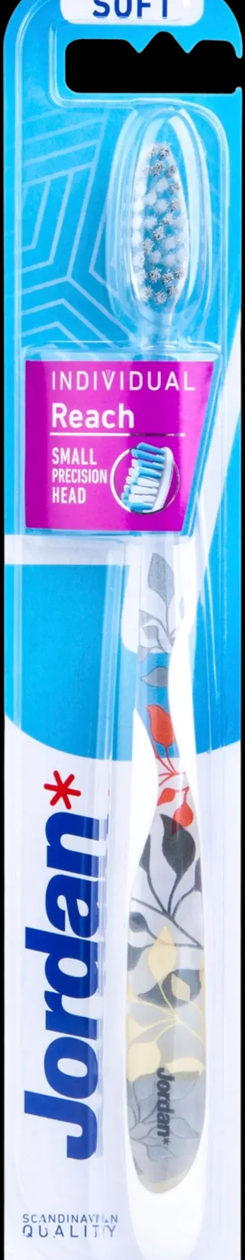 Jordan Suuhygienia|Suuhygienia<Individual Reach Soft hammasharja 1kpl