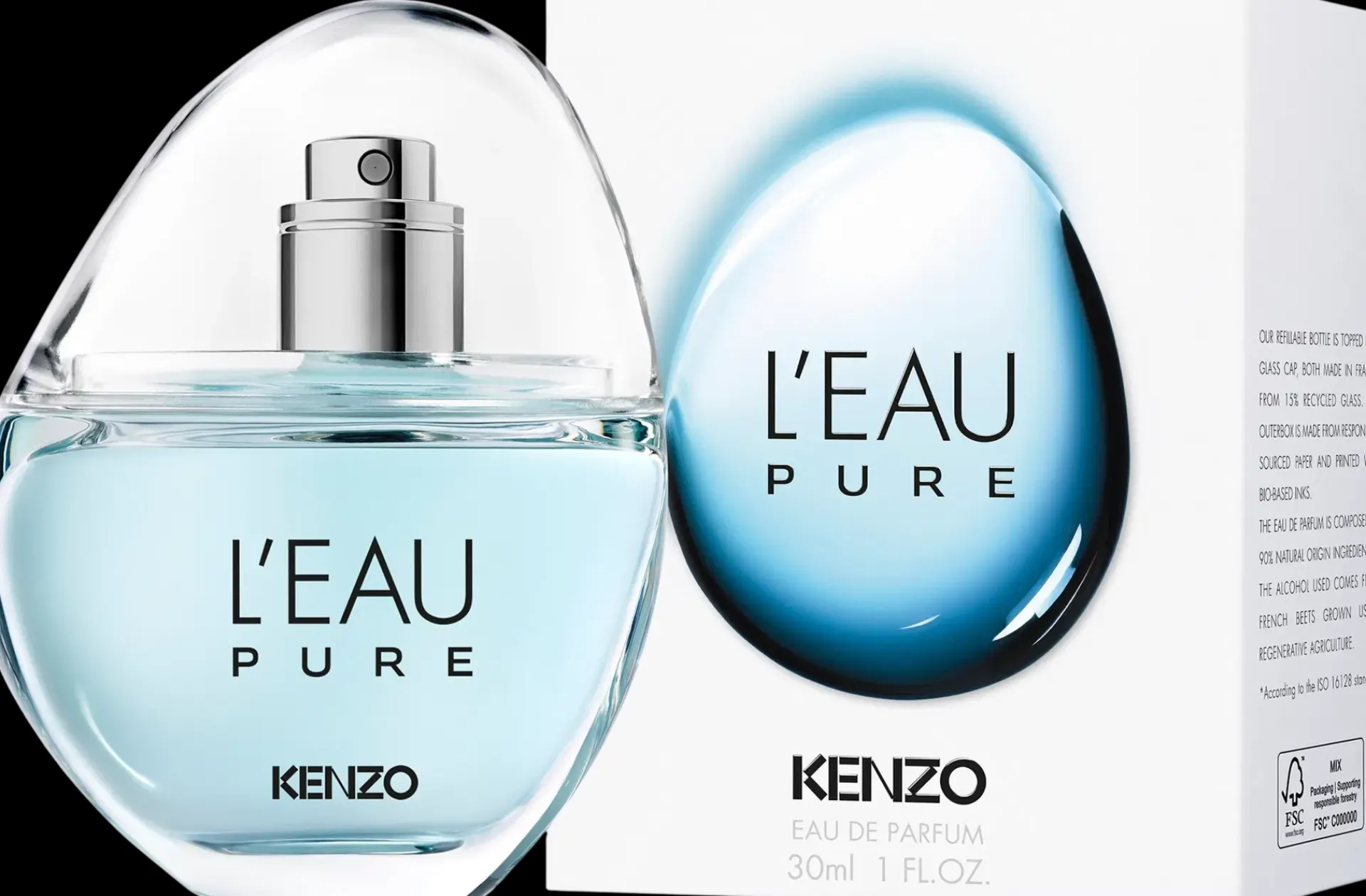 Kenzo Hajuvedet<L'Eau Pure Eau de Parfum 30 ml