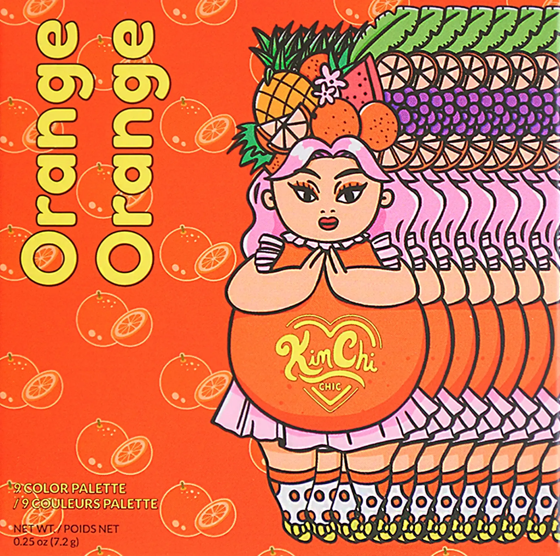 KimChi Chic Beauty Silmämeikit<Citrus Queen Eyeshadow luomiväri 7,2 g