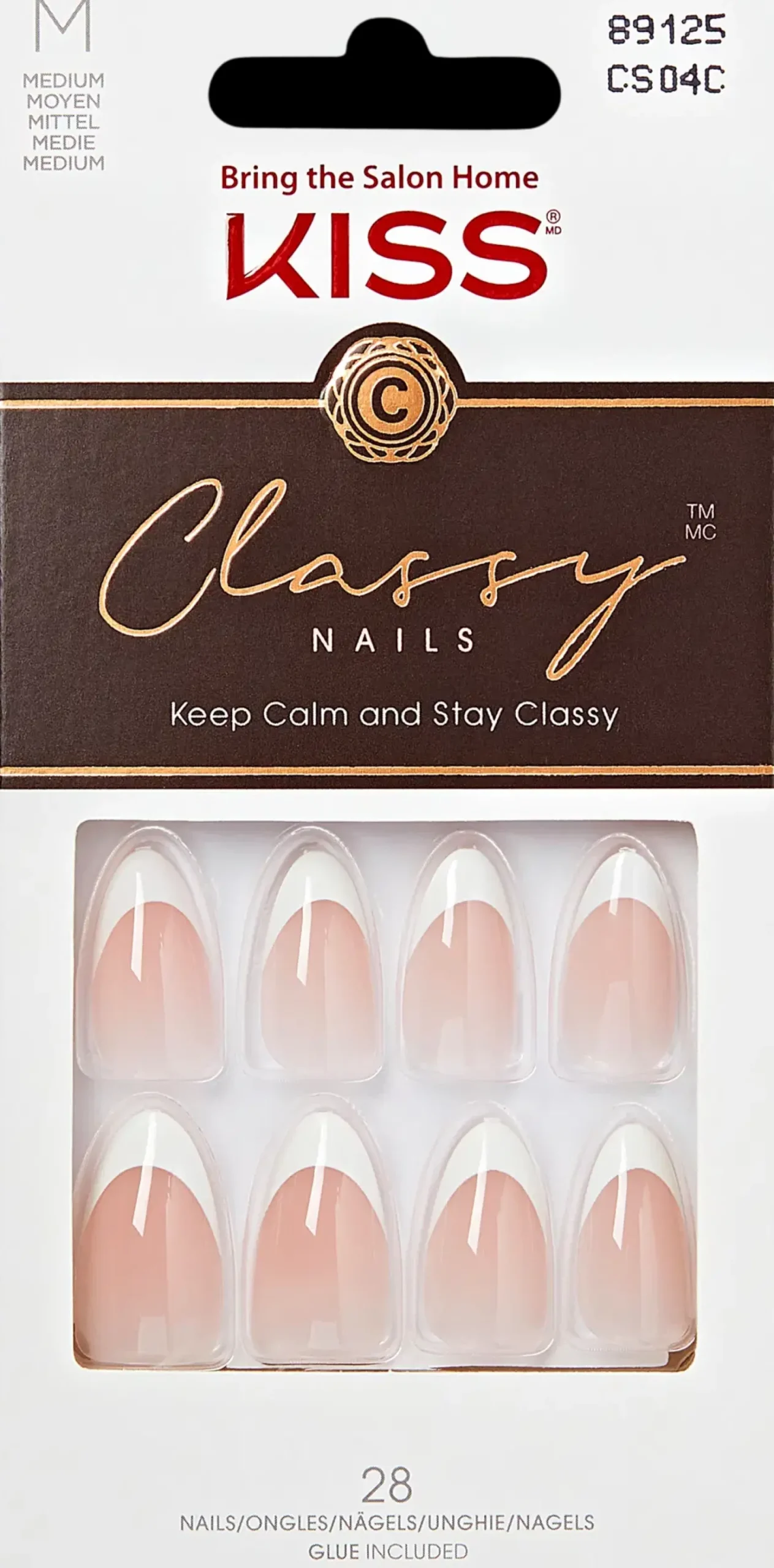 Kiss Kynsimeikit Ja Kynsienhoito<Classy Nails kynnet- Dashing 28 kpl