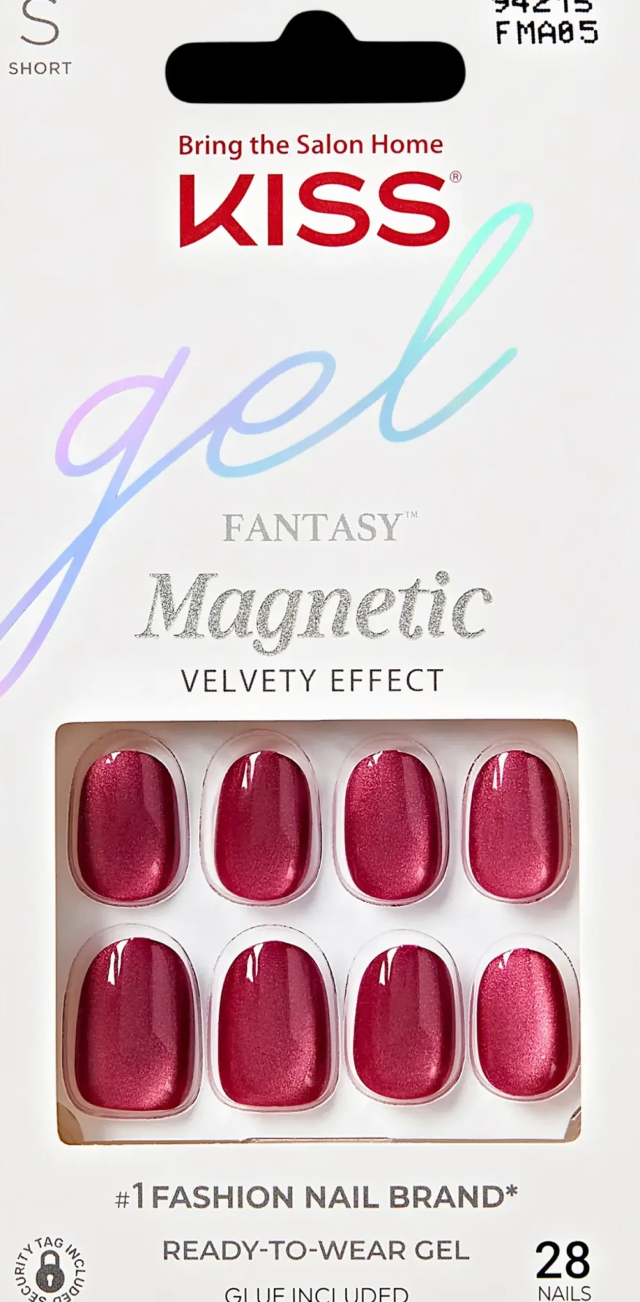 Kiss Kynsimeikit Ja Kynsienhoito<Gel Fantasy Magnetic kynnet - Set Us Free 28kpl