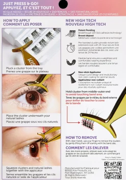 Kiss Silmämeikit<imPRESS Press-on ripsitupsut - Voluminous 20kpl
