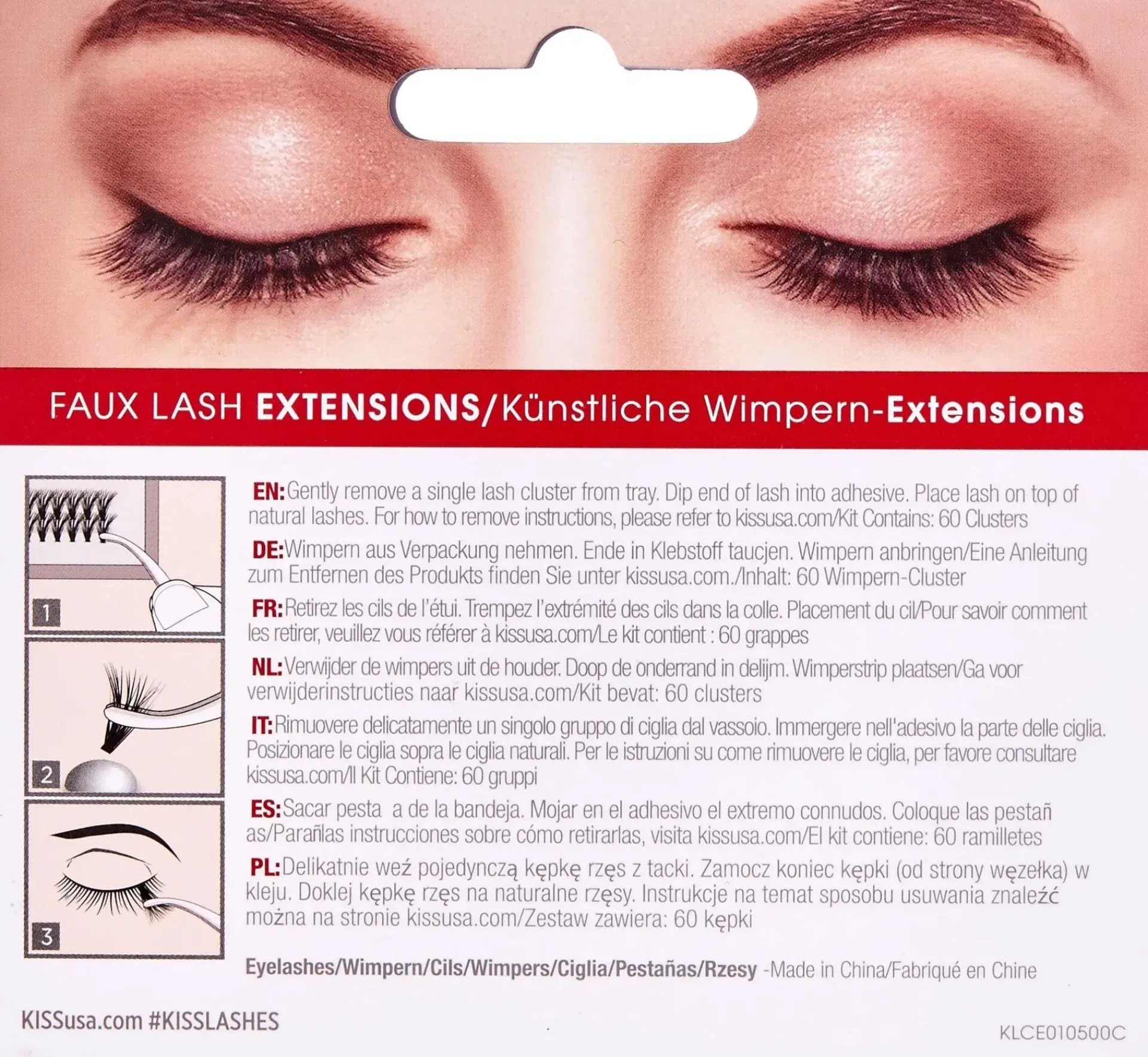 Kiss Silmämeikit<Lash Couture Faux ripsienpidennys 60 tupsua