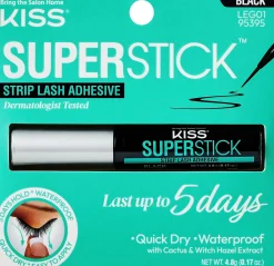 Kiss Silmämeikit<Superstick - ripsiliima musta 4,8g