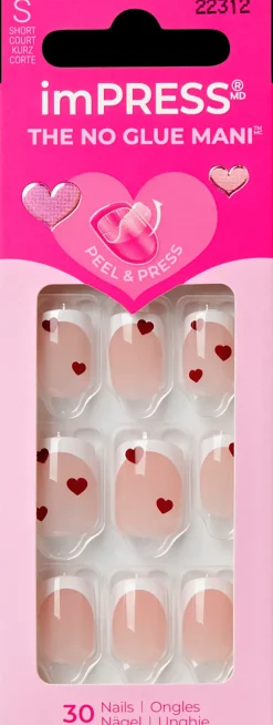 Kiss Kynsimeikit Ja Kynsienhoito<Valentines imPress Nails -Sweetest Gift 30kpl