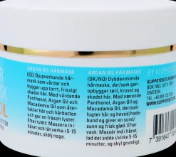 Klippoteket Hiustenhoito<Argan Oil Hiusnaamio 250 ml