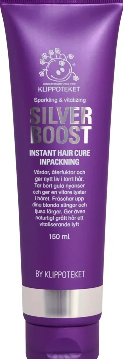 Klippoteket Hiusnaamiot Ja -Tehohoidot|Hiustenhoito<Hair Cure Silver Boost tehohoito 150 ml