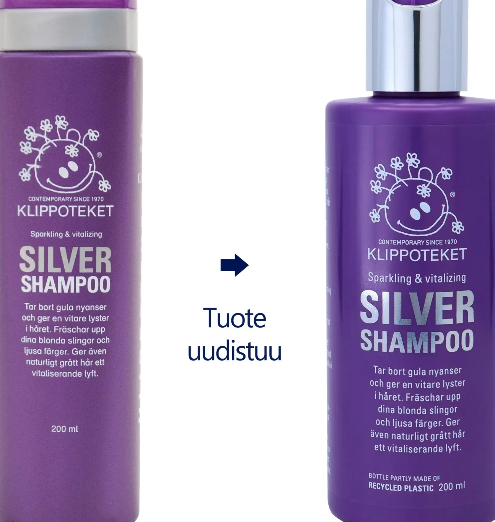Klippoteket Shampoot<Silver shampoo 200 ml