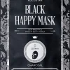 Kocostar Korealainen Ihonhoito|Kasvojenhoito<Black Happy Mask puhdistava kangasnaamio 1 kpl