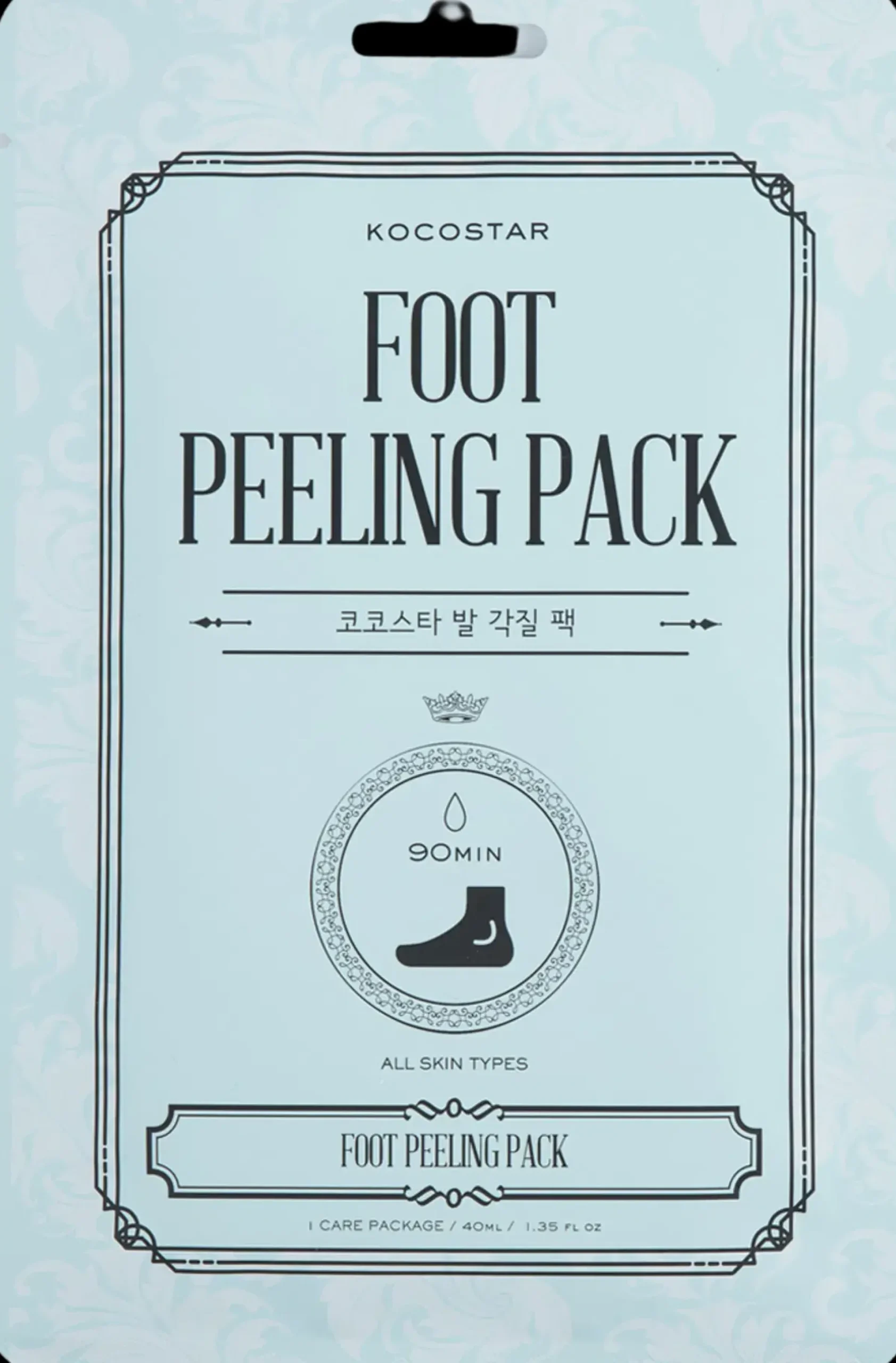 Kocostar Korealainen Ihonhoito|Jalkojenhoito<Foot Peeling Pack kuorintasukat 1kpl