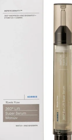 Korres Kasvojenhoito<Black Pine 360 EyeLift Super Eye Serum silmänympärysseerumi 15 ml
